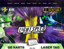Tablet Screenshot of lightspeedrocks.com